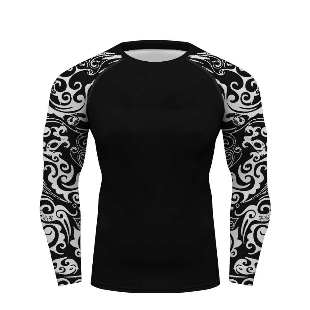 Men's Rash Guards Compression Shirts 